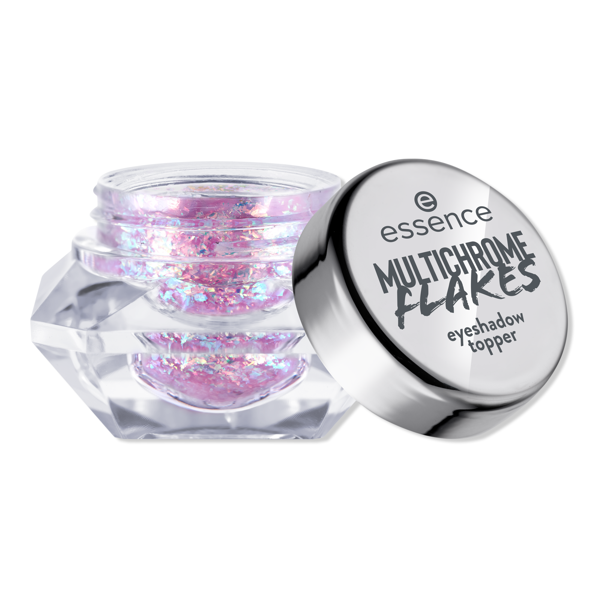 Essence Multichrome Flakes Eyeshadow Topper #1