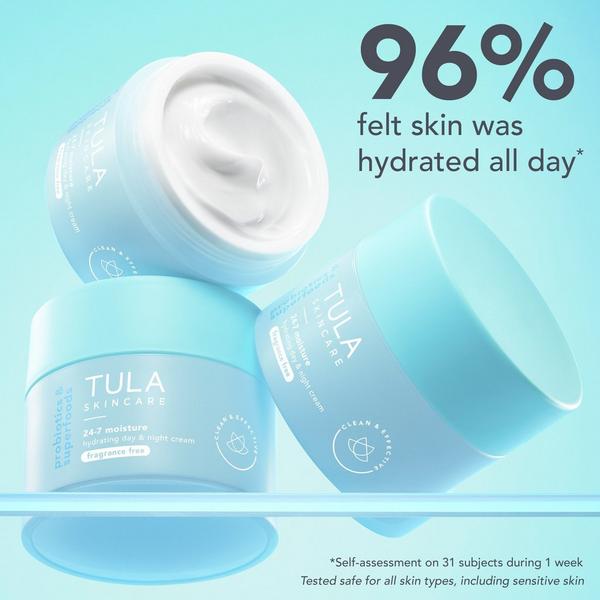 TULA 24-7 Moisture Fragrance Free Hydrating Day & Night Cream #3