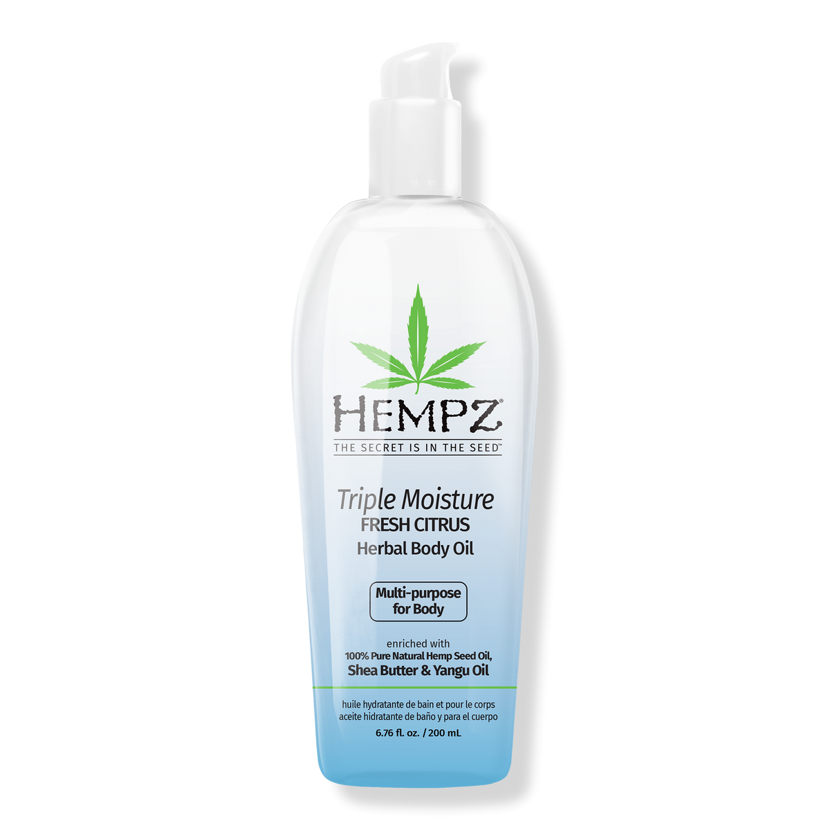 Hempz Triple Moisture Fresh Citrus Body Oil (6.76oz) Hempz Triple Moisture Fresh Citrus Body Oil (6.76oz)