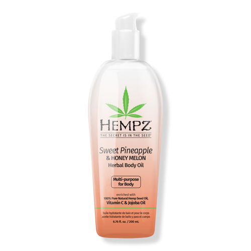 Hempz - Sweet Pineapple Honey Melon Herbal Body Oil | Ulta Beauty