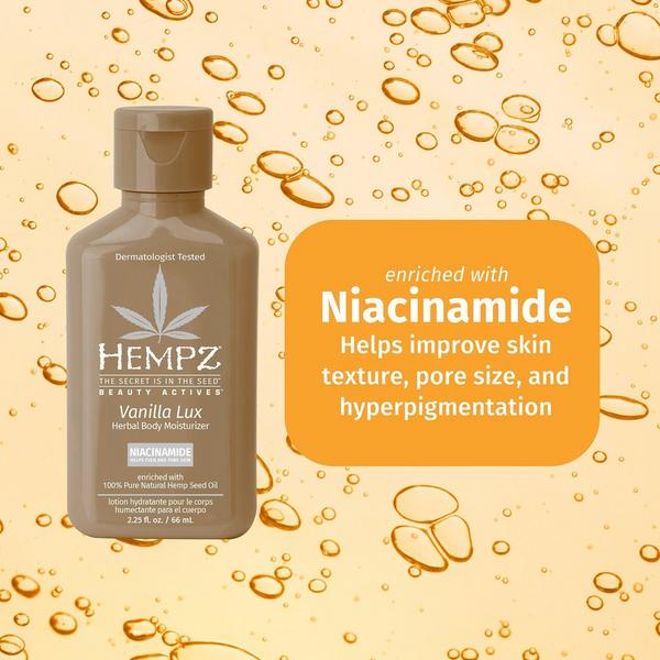 Hempz Vanilla Lux Herbal Body Moisturizer With Niacinamide #3