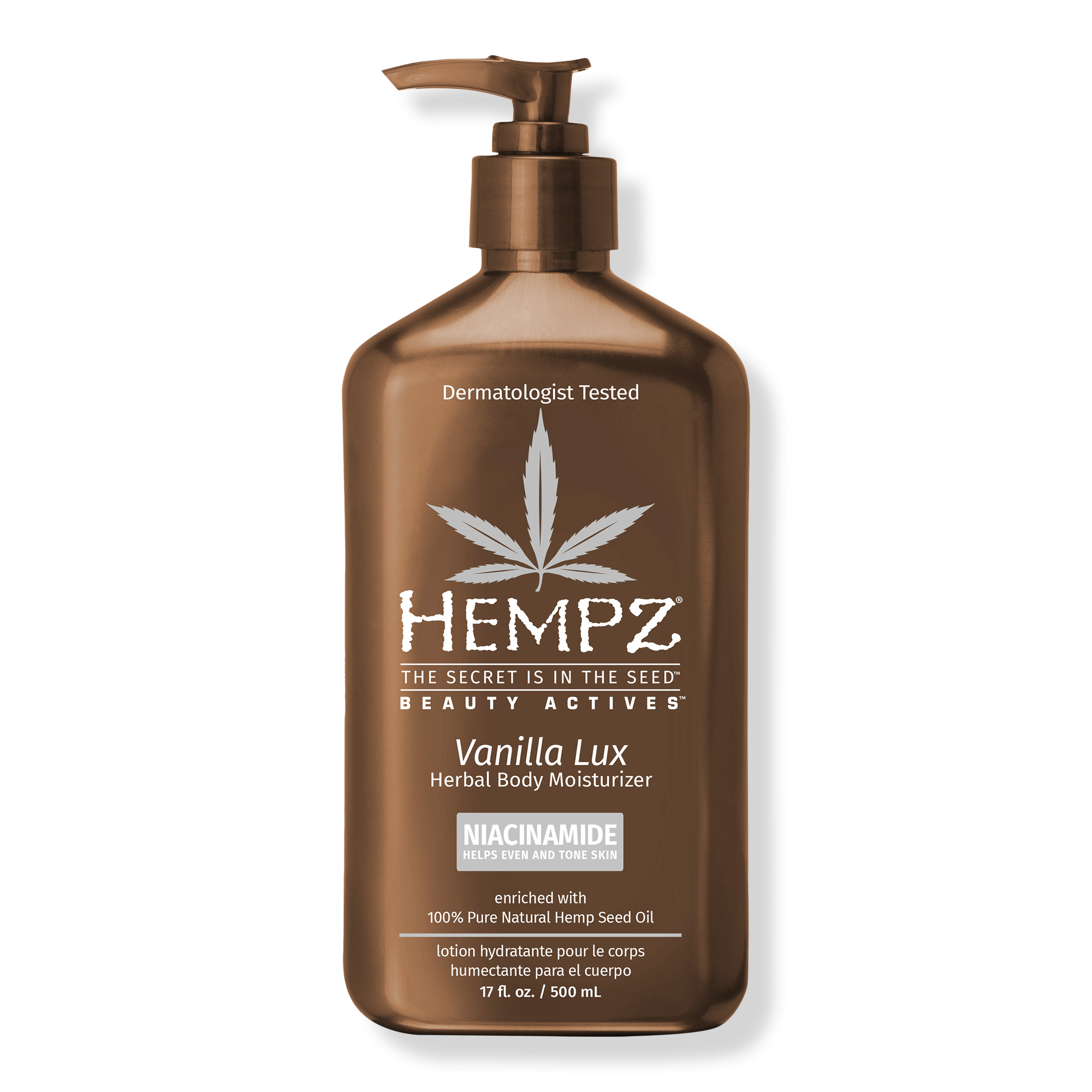 Hempz Vanilla Lux Herbal Body Moisturizer With Niacinamide #1