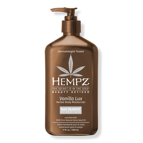 Hempz - 17.0 oz Vanilla Lux Herbal Body Moisturizer With