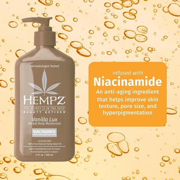 Hempz Vanilla Lux Herbal Body Moisturizer With Niacinamide #4