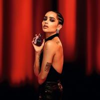 Yves Saint Laurent - 3.0 oz Black Opium Eau de Parfum Over Red