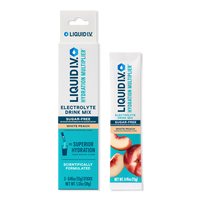 Hydration Multiplier Electrolyte Drink Mix Sugar Free White Peach