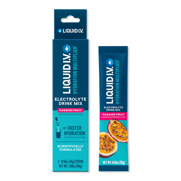 LIQUID I.V. Hydration Multiplier Electrolyte Drink Mix Passion Fruit #1