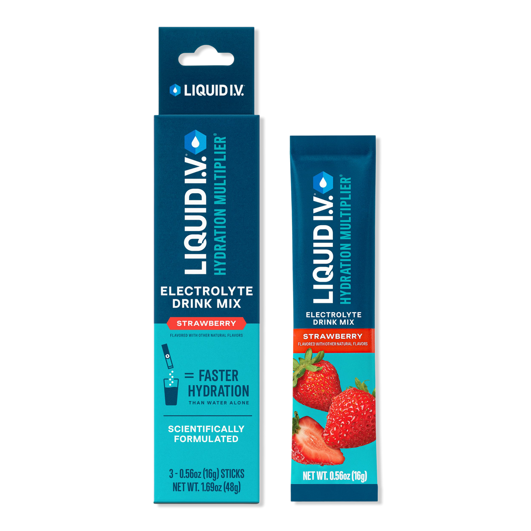 LIQUID I.V. Hydration Multiplier Electrolyte Drink Mix Strawberry #1