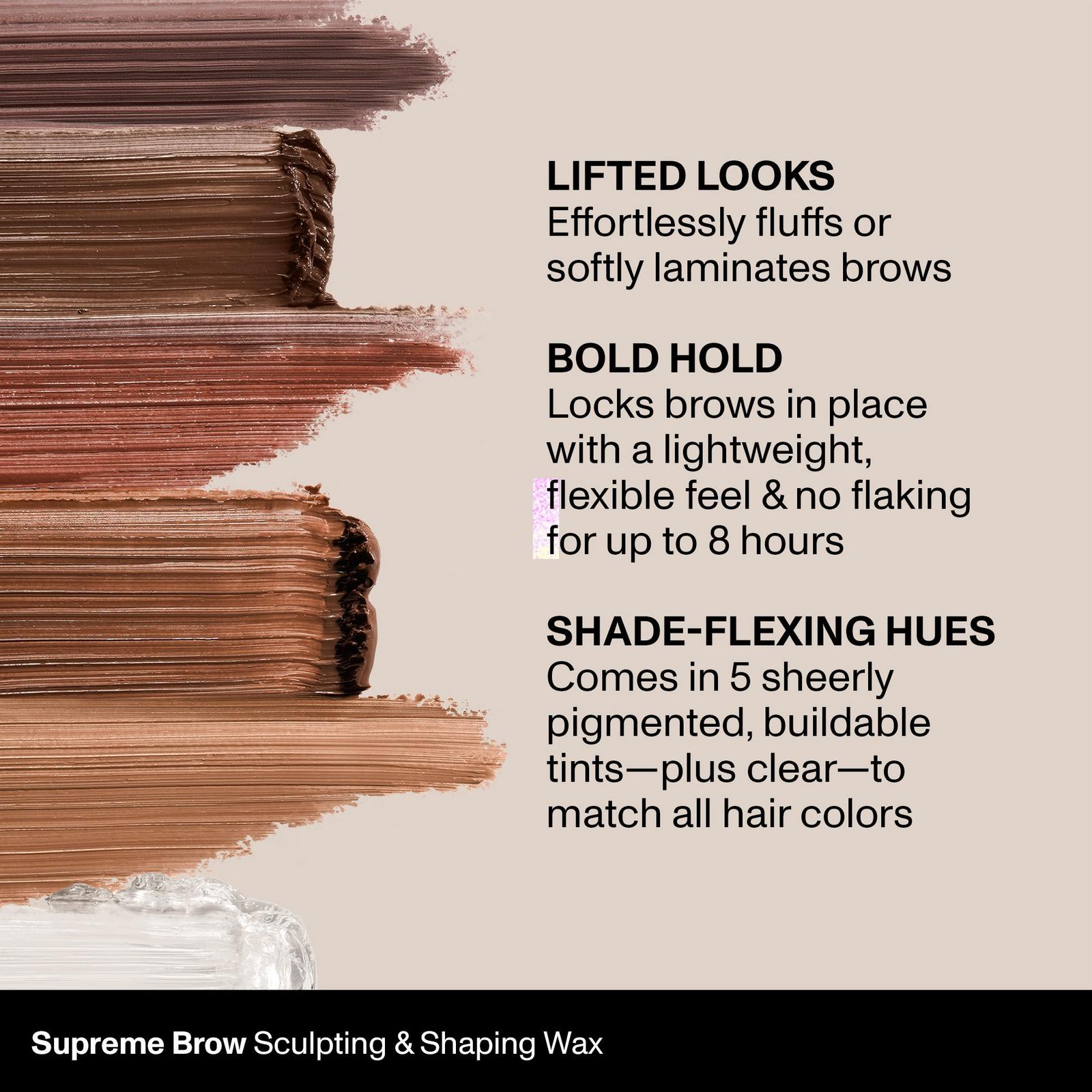 Tinted Supreme Brow Sculpting & Shaping Wax - Almond