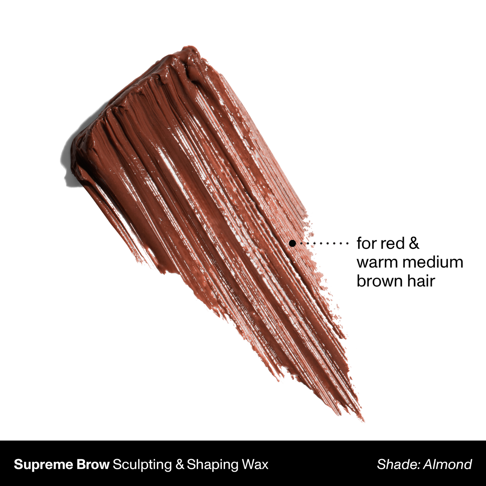 Tinted Supreme Brow Sculpting & Shaping Wax - Almond