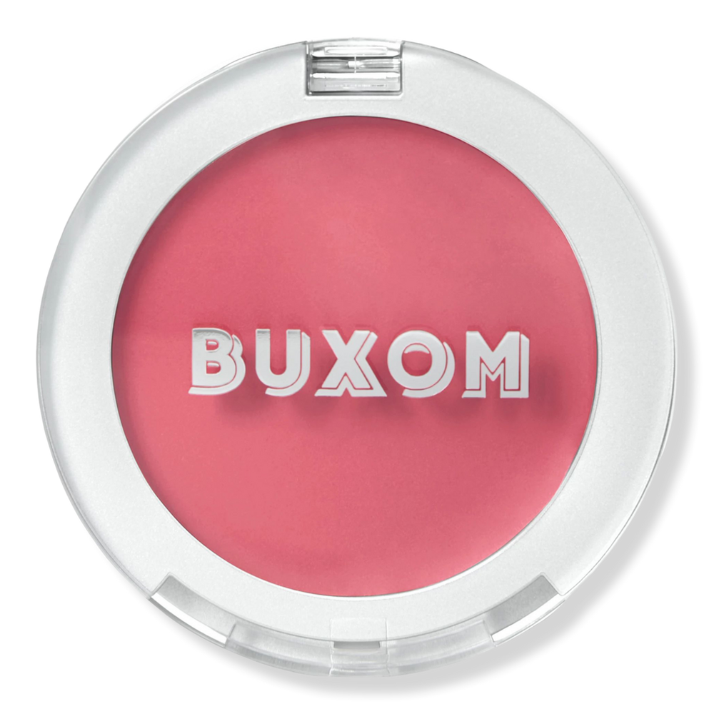 Buxom Plump Shot Advanced Plumping Cream Blush With Peptides And Blurring Pigments - Tickled Pink In Pink