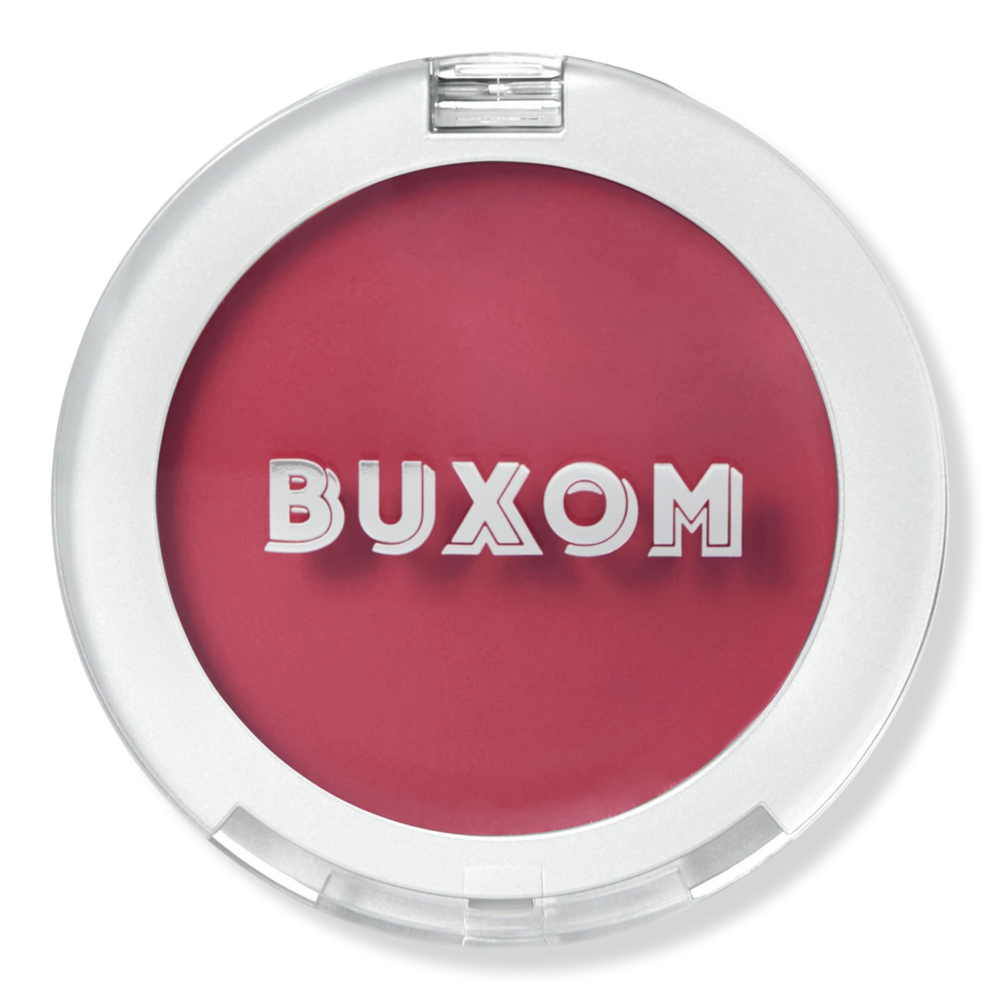 Buxom Plump Shot Advanced Plumping Cream Blush With Peptides And Blurring Pigments - Berry Glam