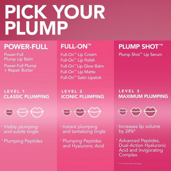 Buxom Plump Shot Plumping and Smoothing Lip Serum Gloss with Peptides and Hyaluronic Acid #9