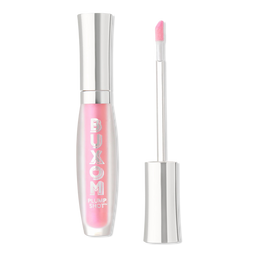 Buxom Plump Shot Plumping and Smoothing Lip Serum Gloss with Peptides and Hyaluronic Acid - Spellbound Pink - multichrome tint