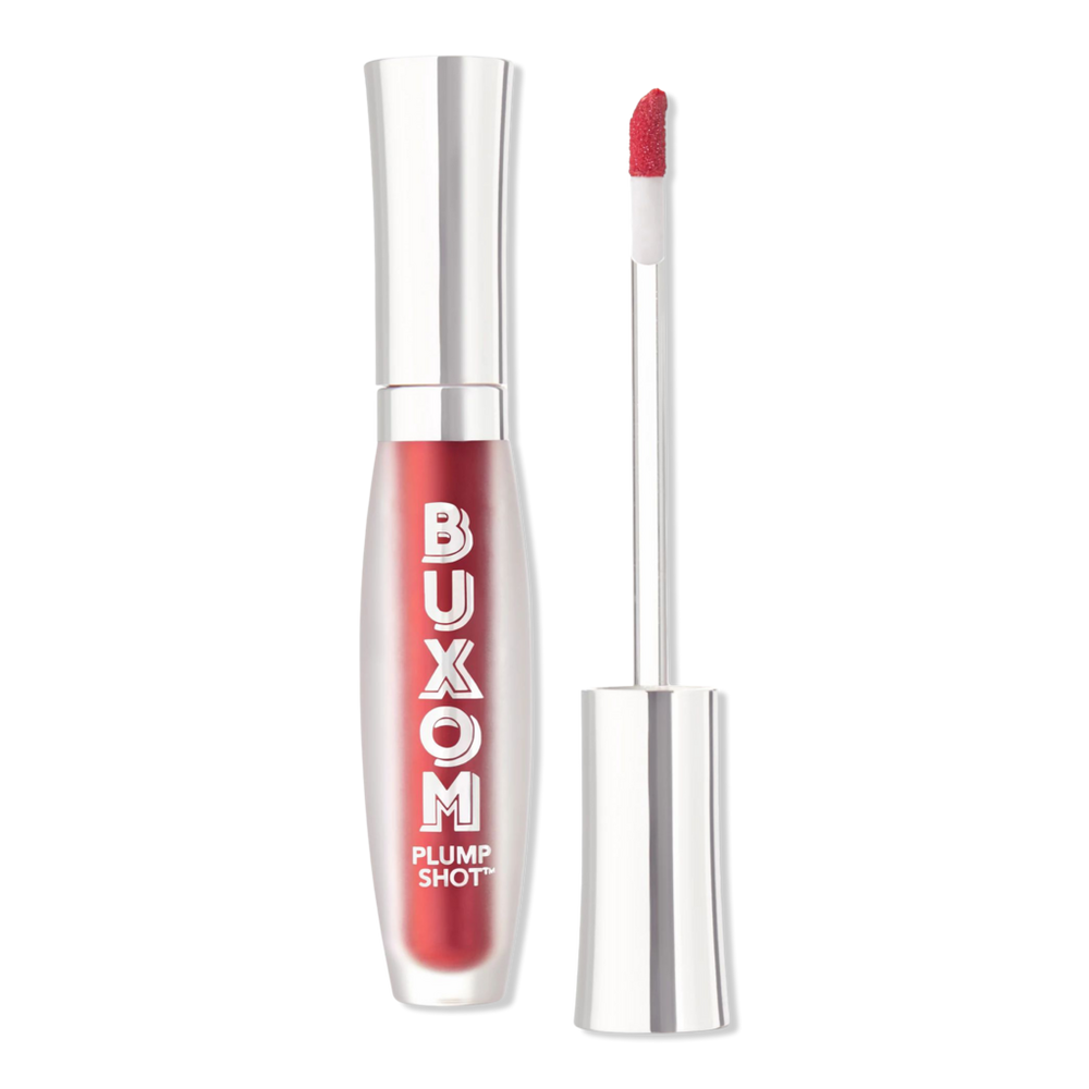 Buxom Plump Shot Plumping And Smoothing Lip Serum Gloss With Peptides And Hyaluronic Acid - Enchanted Berr
