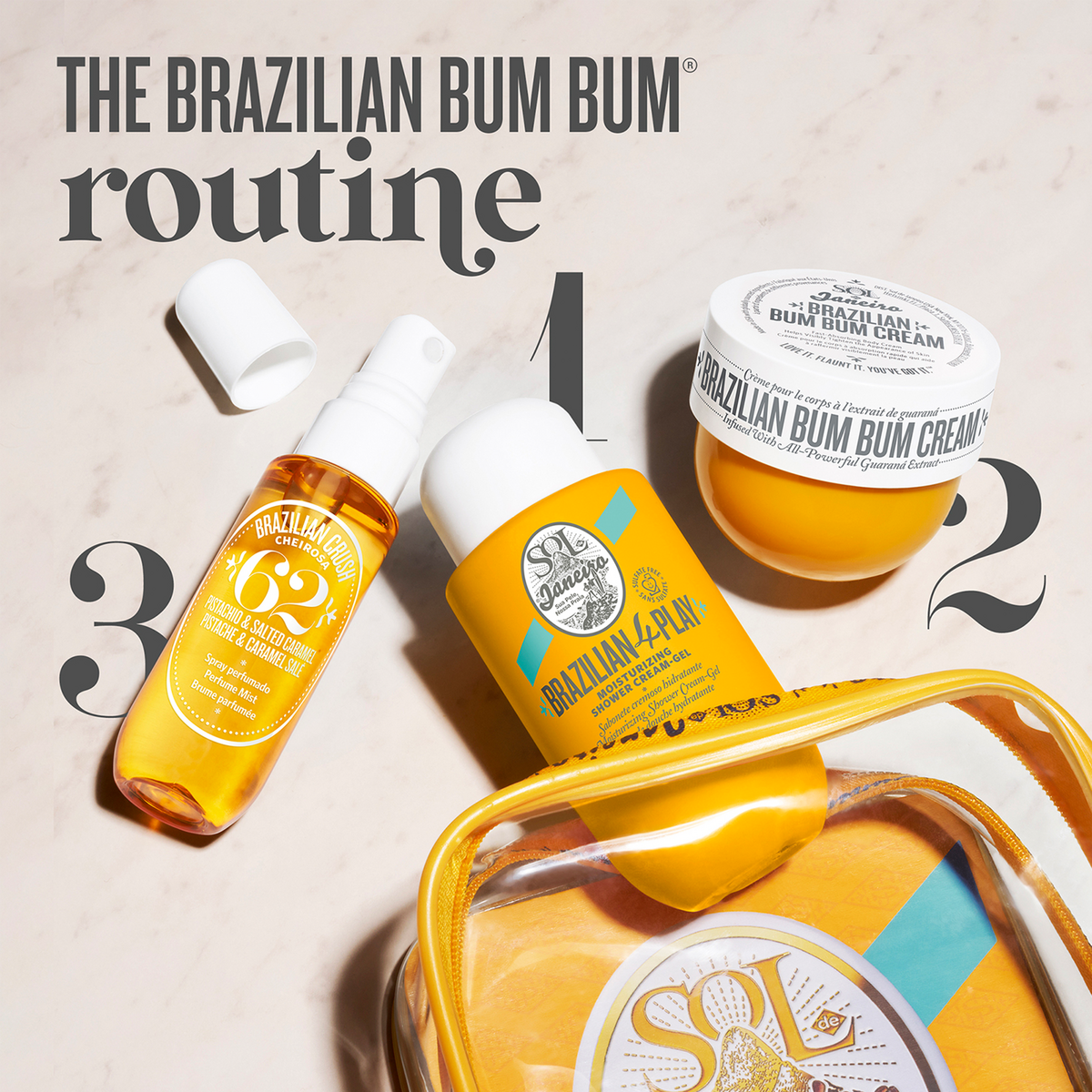 Sol de Janeiro outlet Brazilian Fragrance Mist & Bum Bum Cream (3pcs)