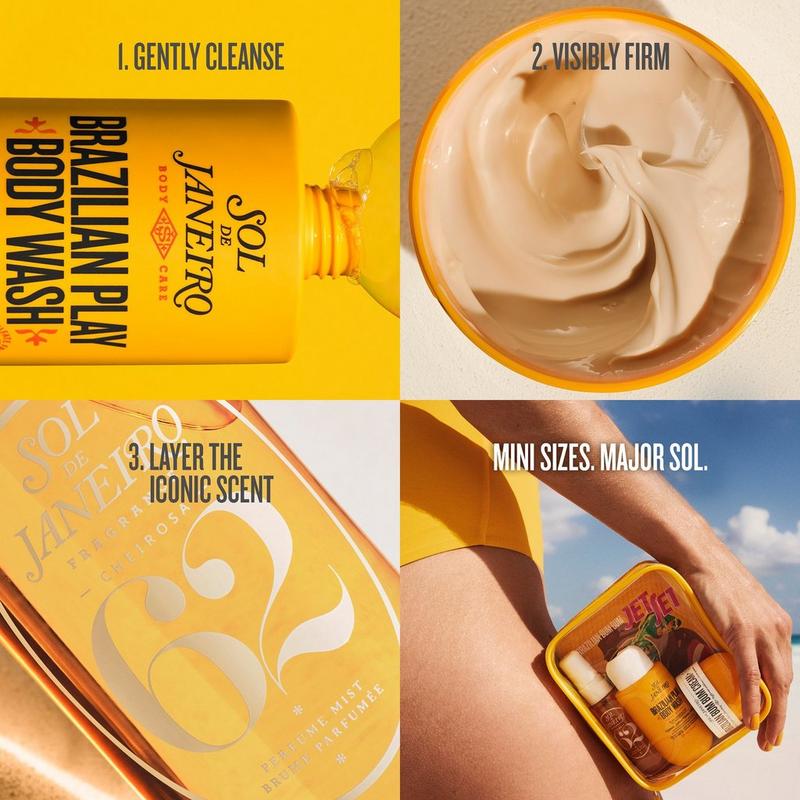 リフレッシュスプレーとセラムローションのセット Sol de Janeiro - Brazilian Bum Bum Jet Set | Ulta Beauty