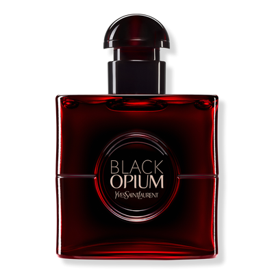 Yves Saint Laurent Black Opium Eau de Parfum Over Red