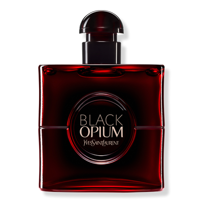 Yves Saint Laurent Black Opium Eau de Parfum Over Red