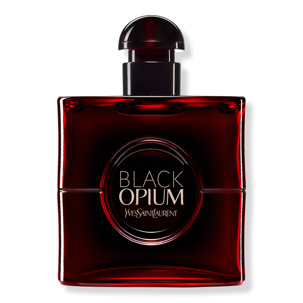 Yves Saint Laurent Black Opium Eau de Parfum Over Red