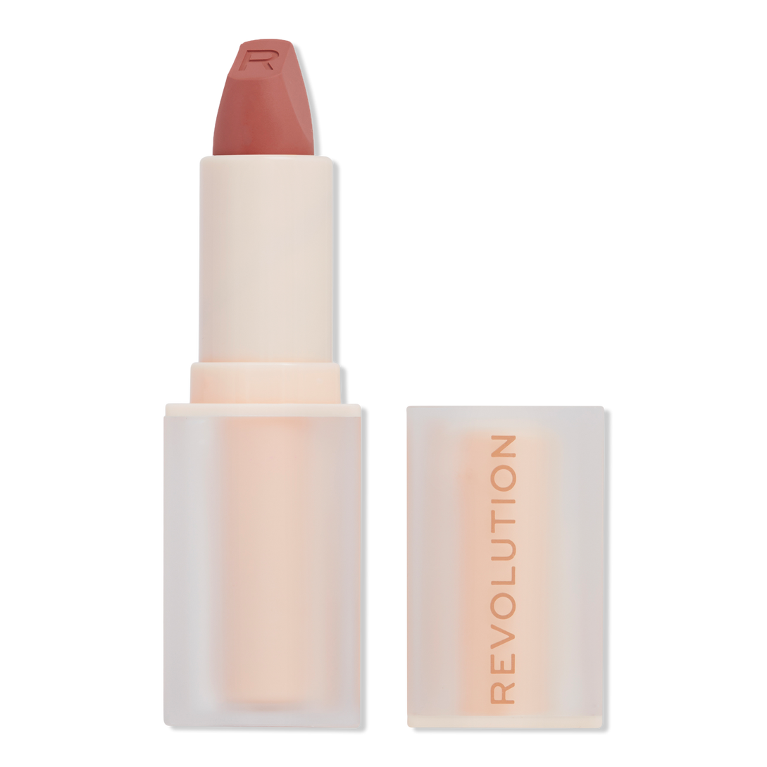 Wifey Dusky Pink Lip Allure Soft Satin Lipstick - Revolution Beauty | Ulta  Beauty