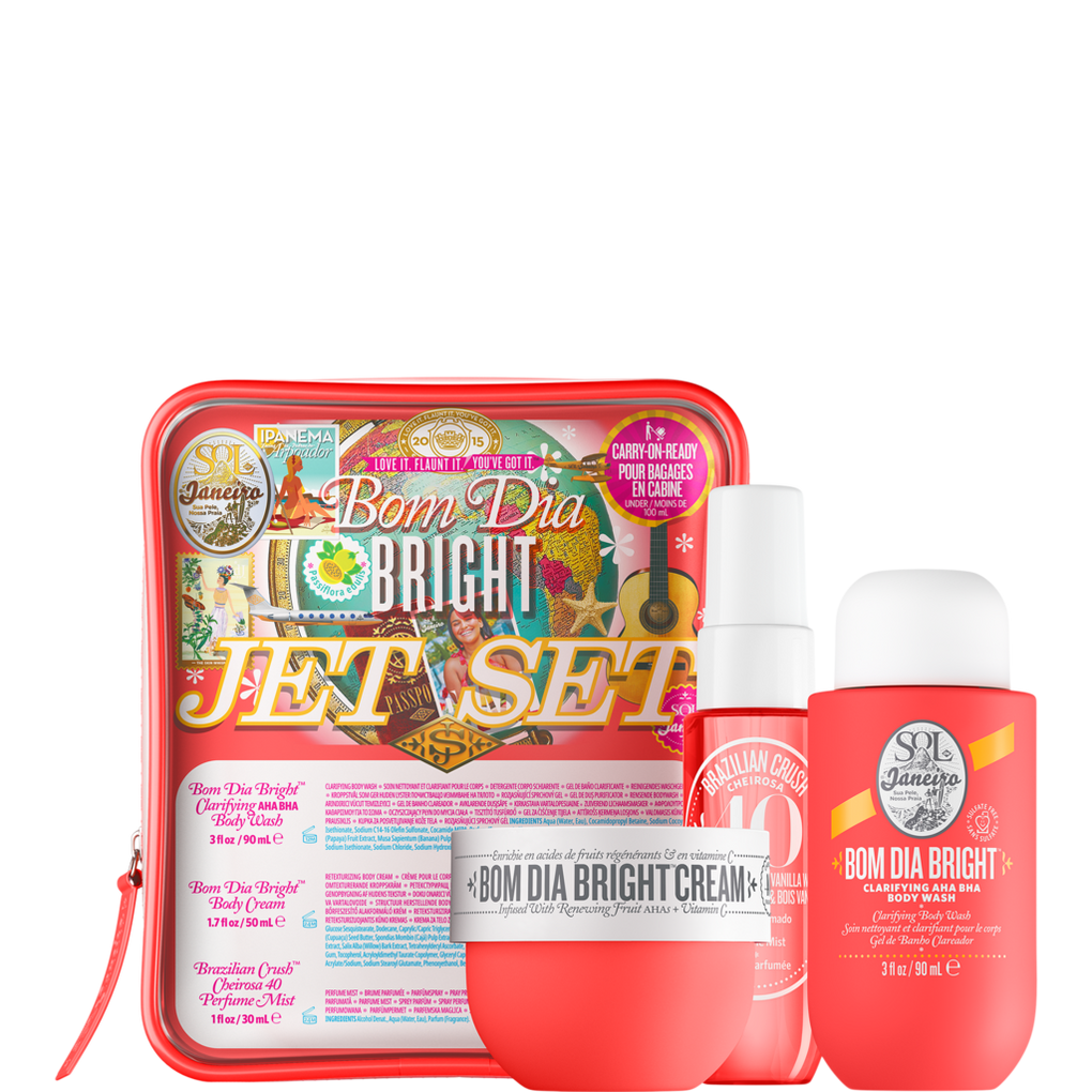 Sol de Janeiro Bum Bum Jet Travel Gift Set Cream Shower Gel Spray