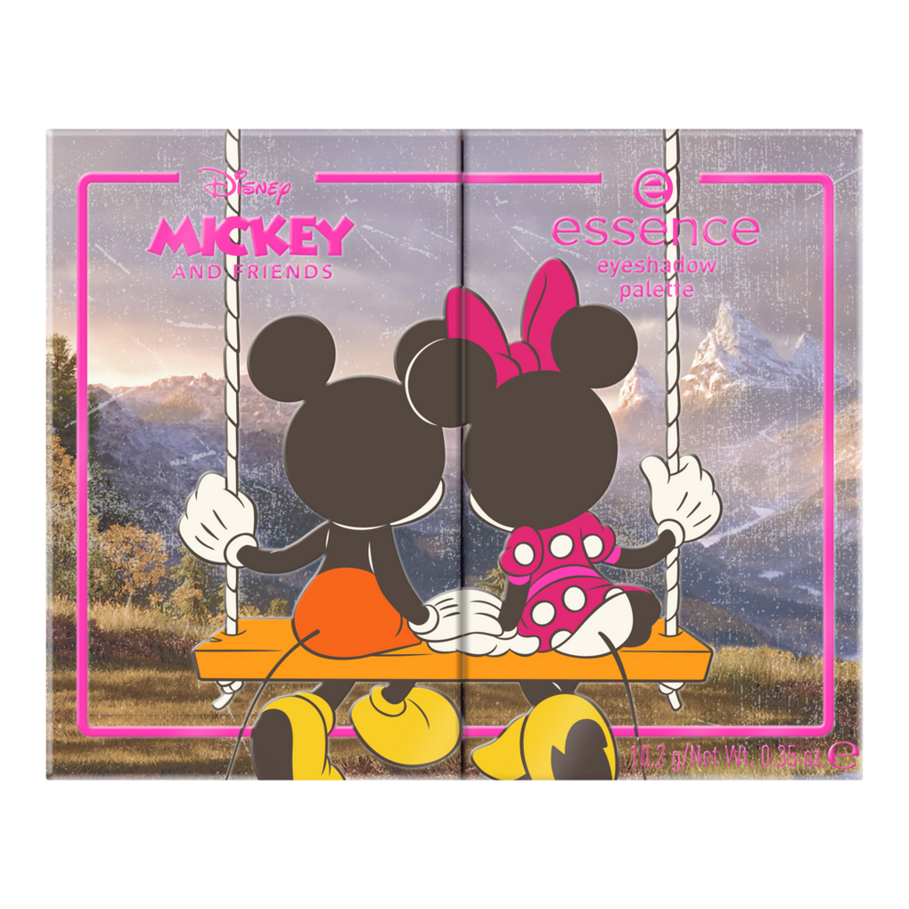 Essence x Disney Mickey and Friends is now at Ulta.com (online only). -  Dreams Are Forever Eyeshadow Palette, $9.99 - Imagination Has No…