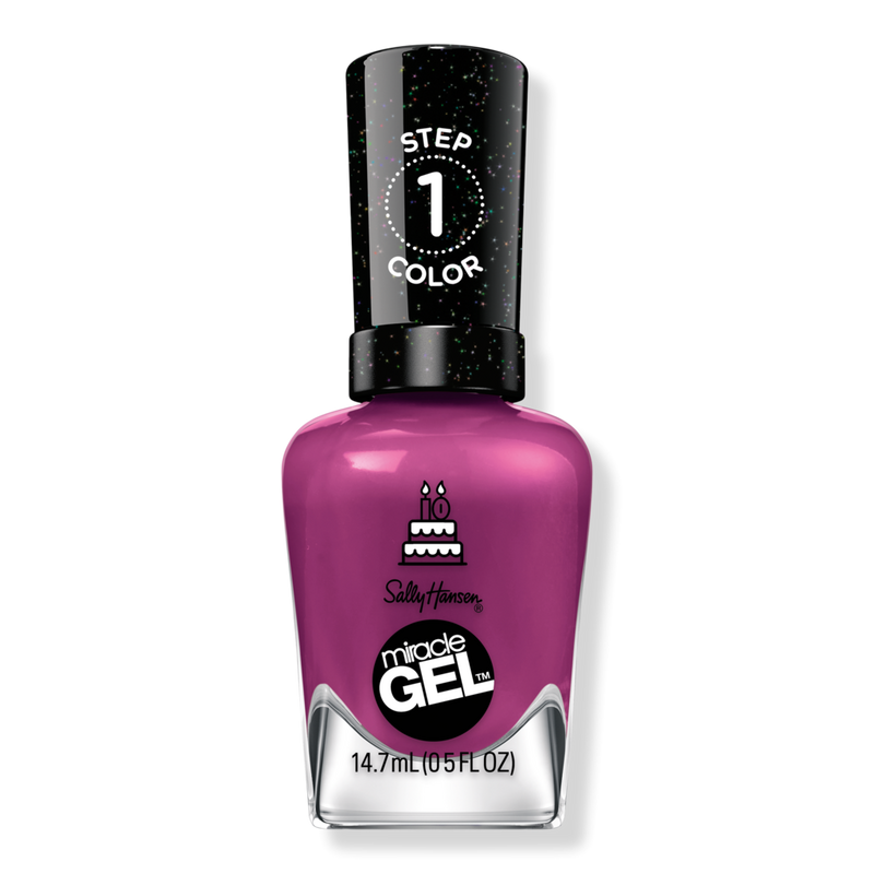 Sally Hansen - Brewberry Miracle Gel Nail Polish, Pinks & Purples