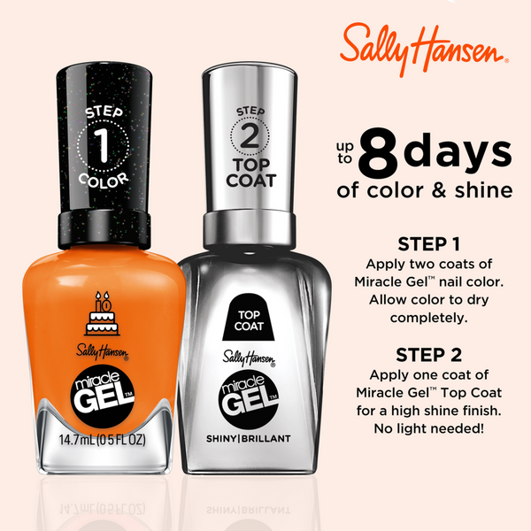 Sally Hansen Miracle Gel Nail Polish - Reds, Oranges & Yellows #5