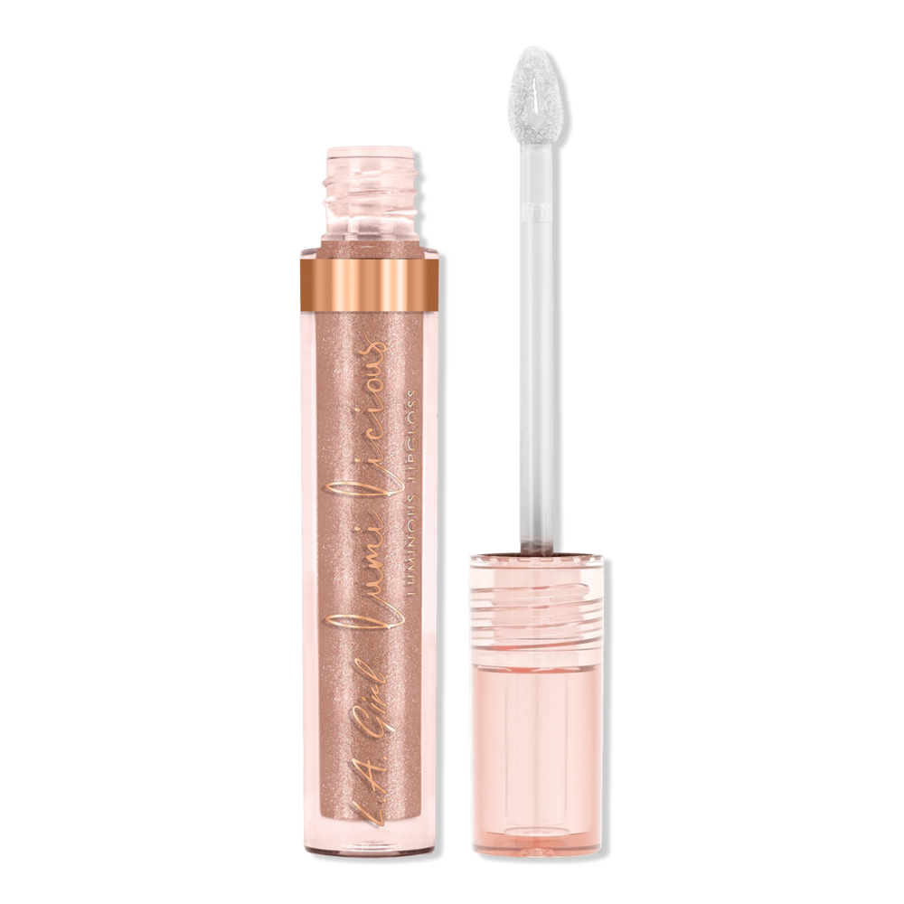 L.a. Girl Lumilicious Luminous Lip Gloss - Champagne In Gold