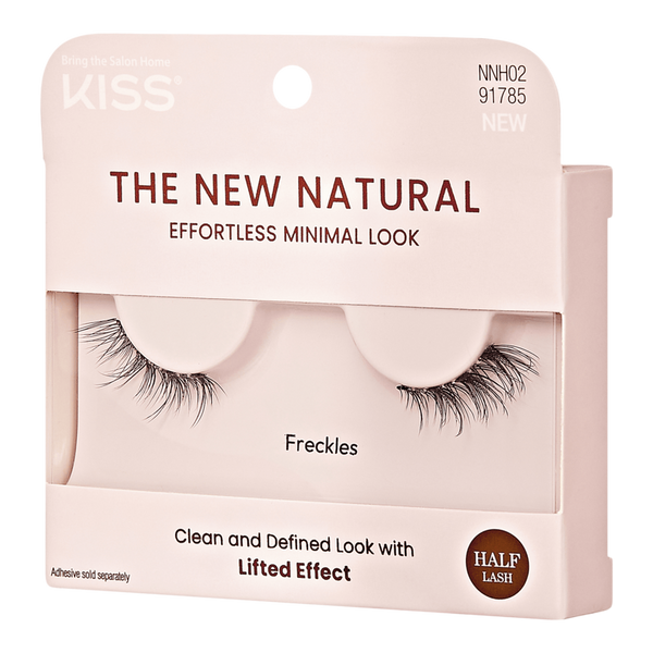 Kiss The New Natural False Eyelashes, Freckles #3