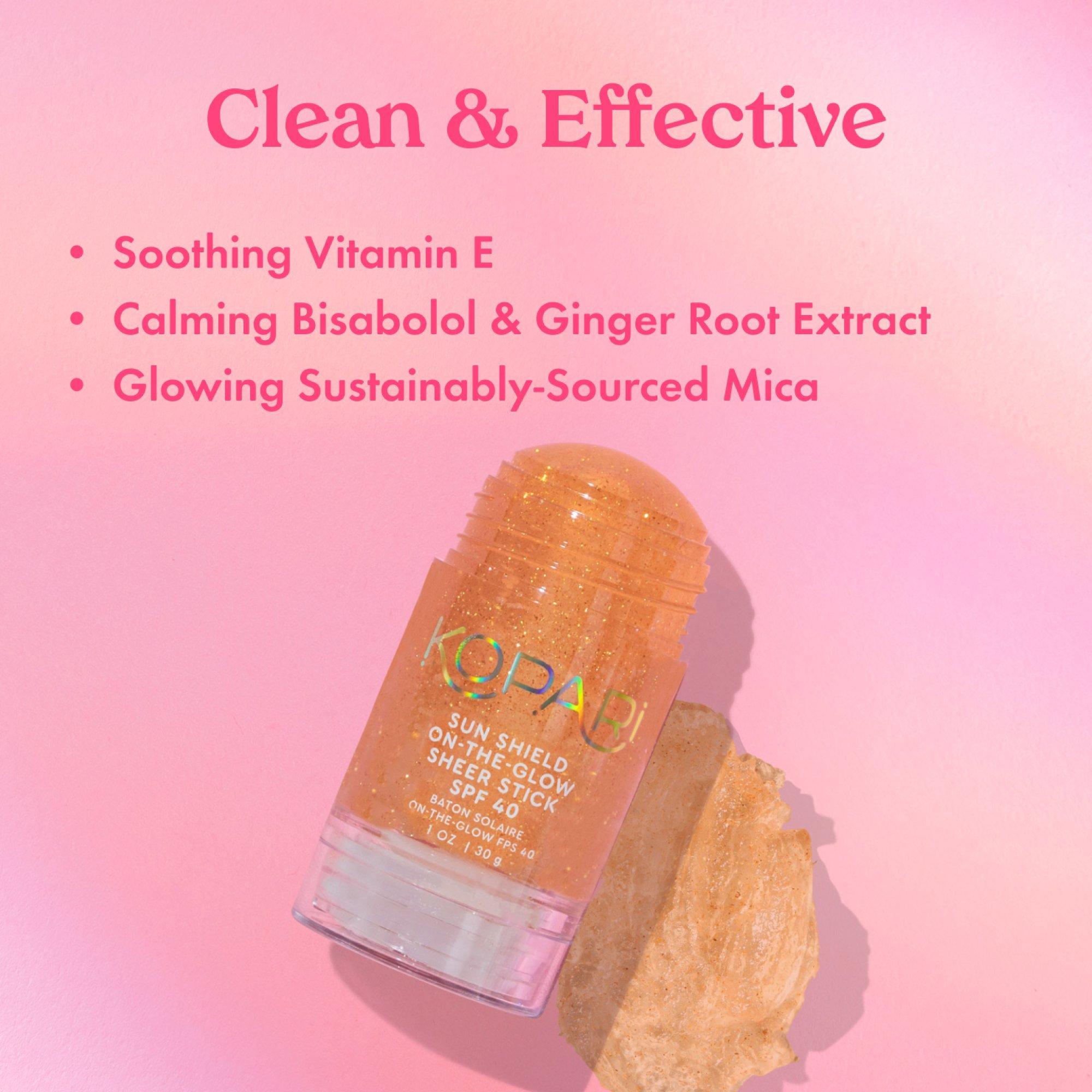Солнцезащитный сияющий стик Kopari Beauty Sun Shield On-The-Glow SPF 40 — фото 7