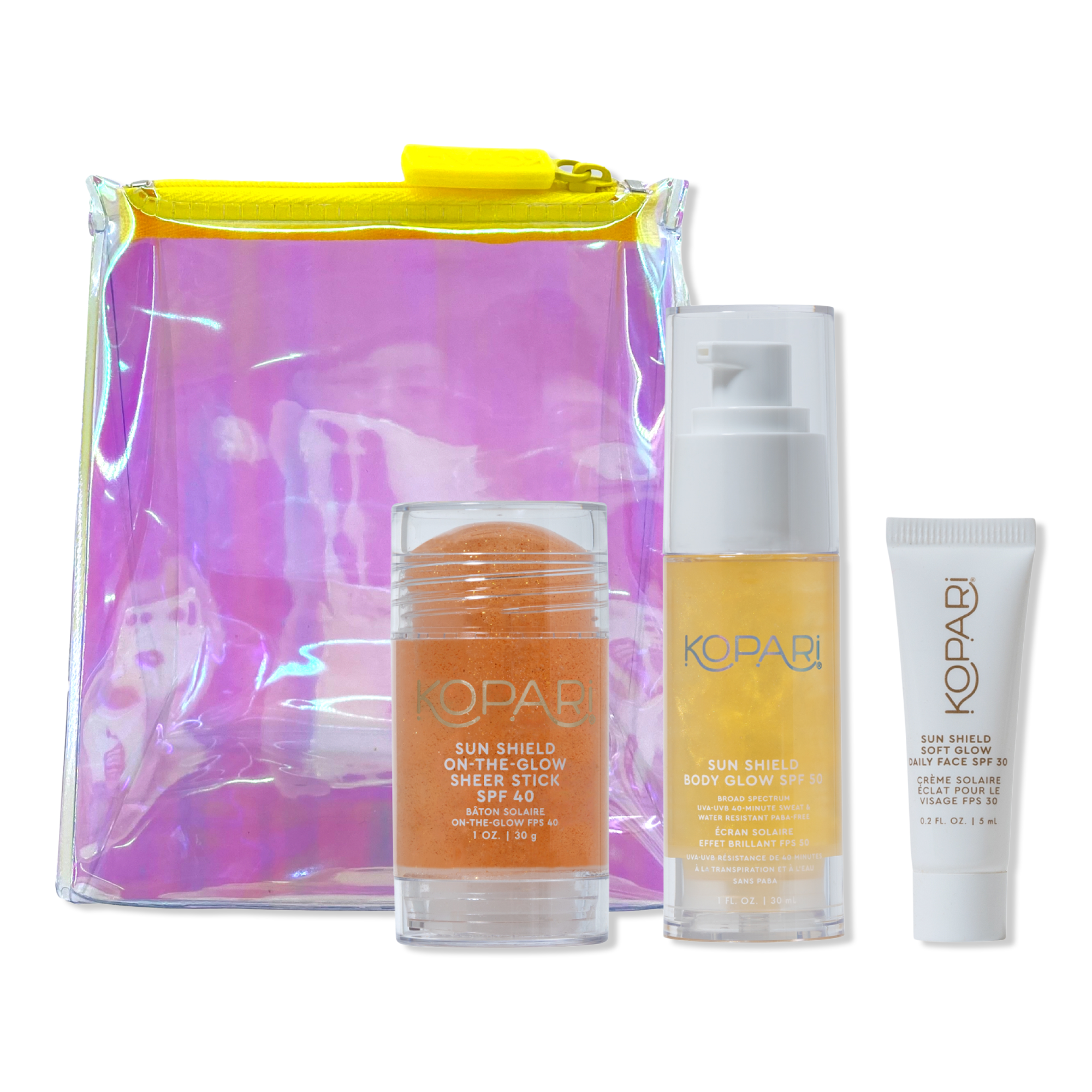 Kopari Beauty Sun on the Run Sunscreen Travel Kit #1