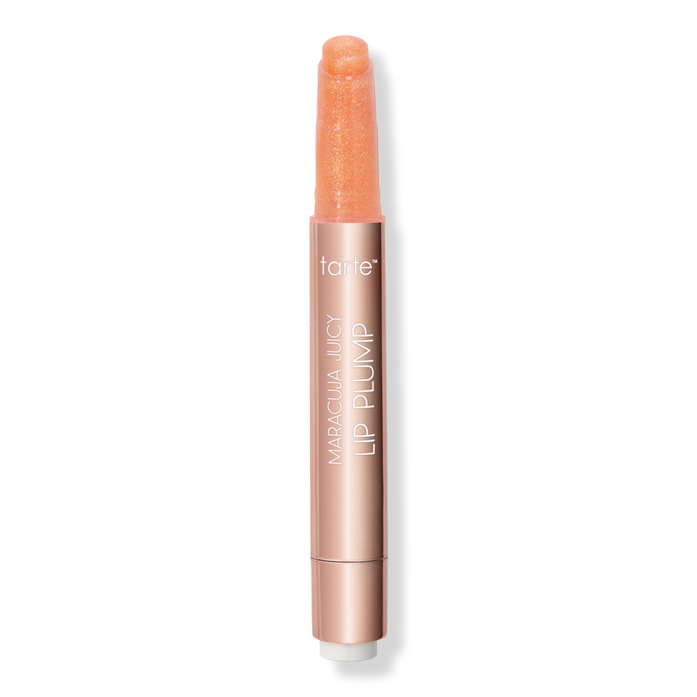 Tarte Maracuja Juicy Lip Plump Shimmer Glass - Peach In Orange