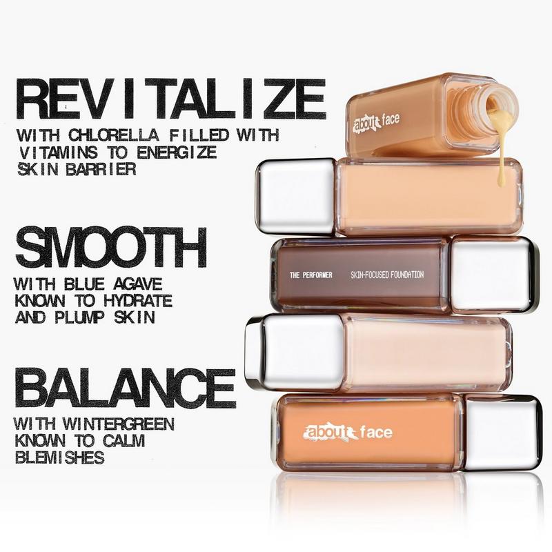about-face THE PERFORMER Skin-Focused Foundation #9