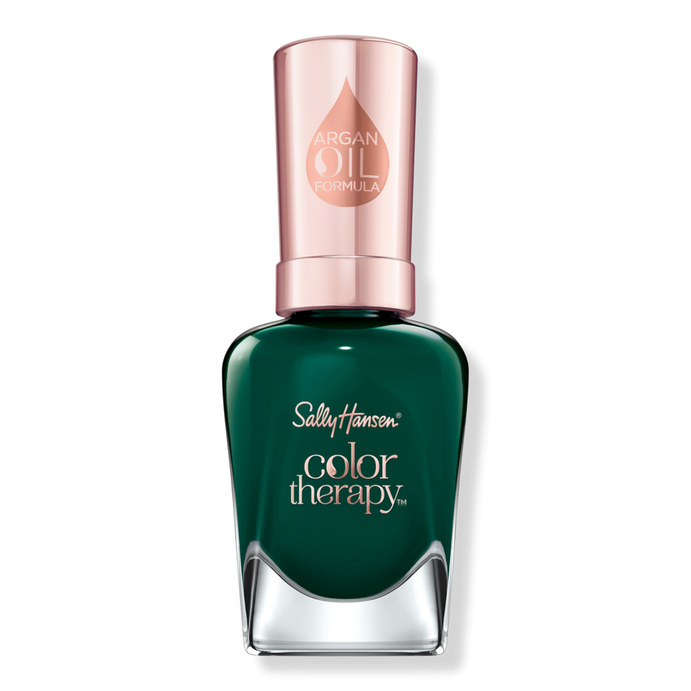 Sally Hansen Color Therapy Bliss Nail Polish Collection - Serene Green In Green