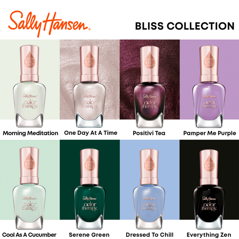 Sally Hansen Color Therapy Bliss Nail Polish Collection #7