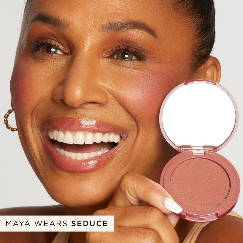 open lace back dress amazonian clay 12-hour blush – Tarte™ main image 1