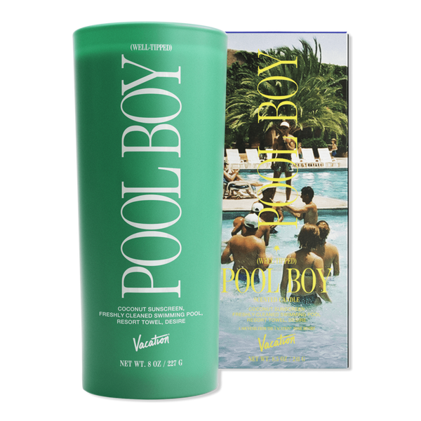 Vacation Well-Tipped Pool Boy Candle #1