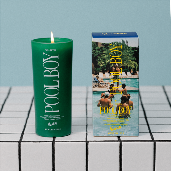 Vacation Well-Tipped Pool Boy Candle #2