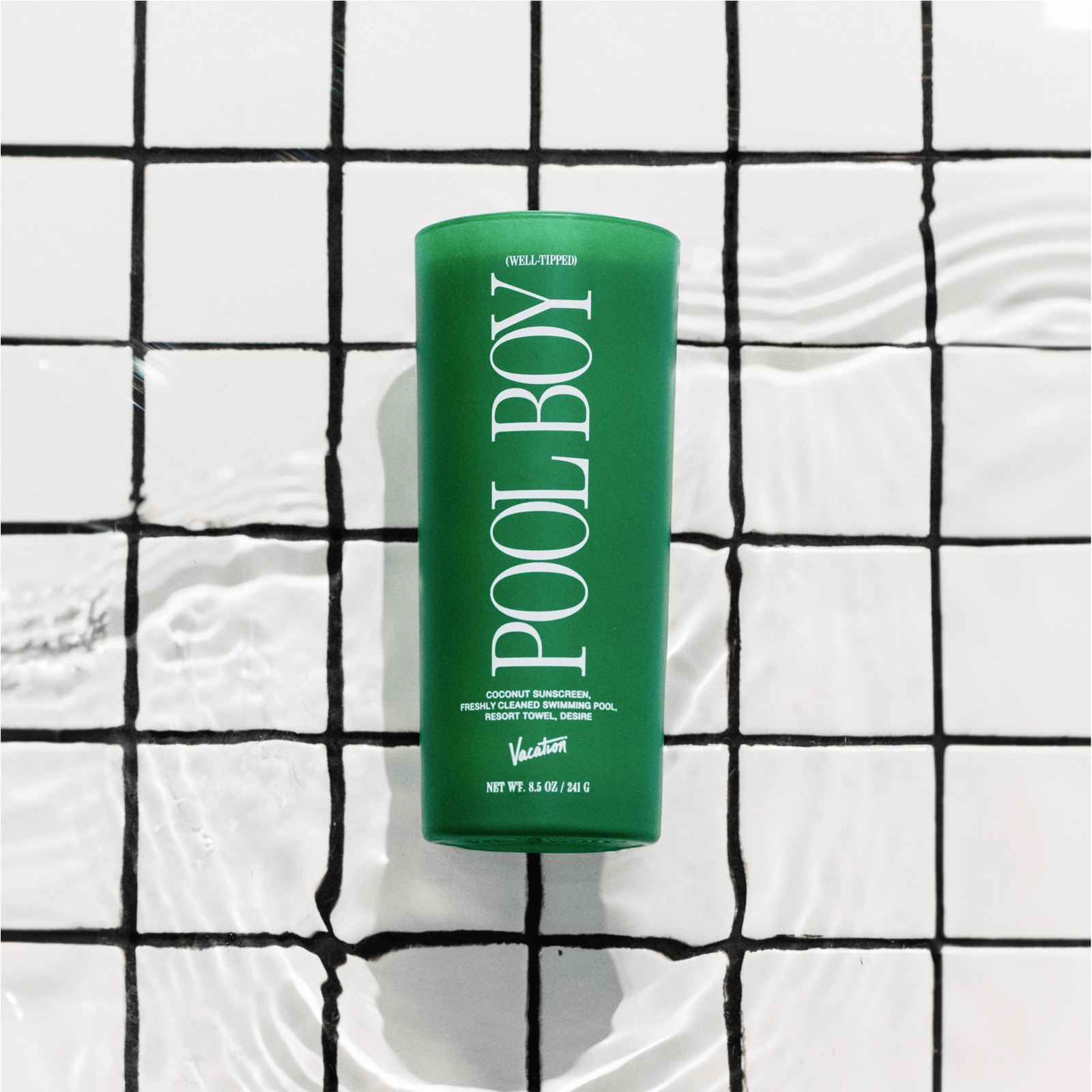 Well-Tipped Pool Boy Candle
