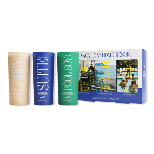 Vacation Home Resort Three Candle Set #1