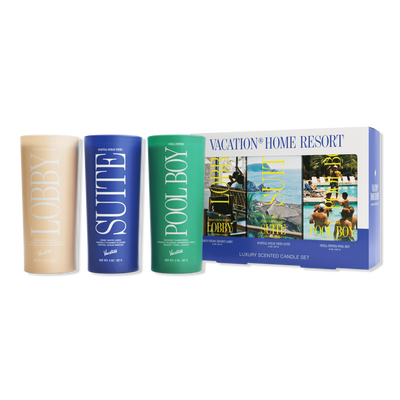 Vacation Home Resort Three Candle Set