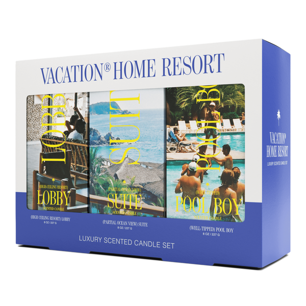 Vacation Home Resort Three Candle Set #4