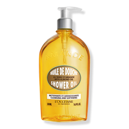 L'Occitane Almond Cleansing and Softening Shower Oil - 16.9 oz