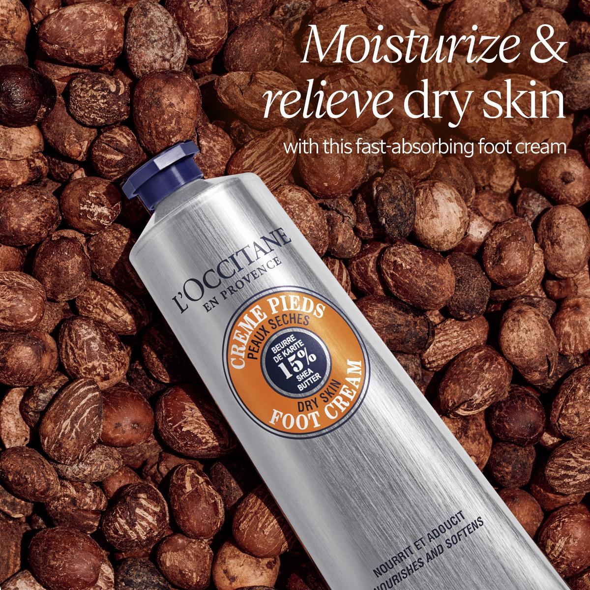 Shea Butter Foot Cream for Dry Skin