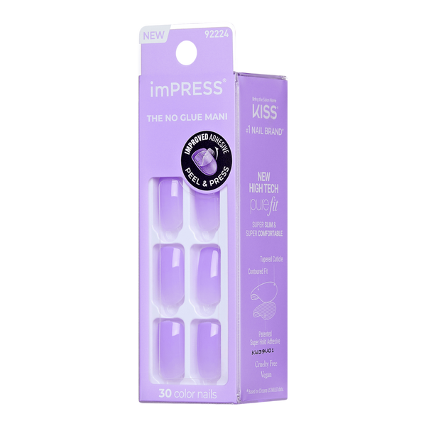 Kiss imPRESS Solid Color Medium Press On Nails #3