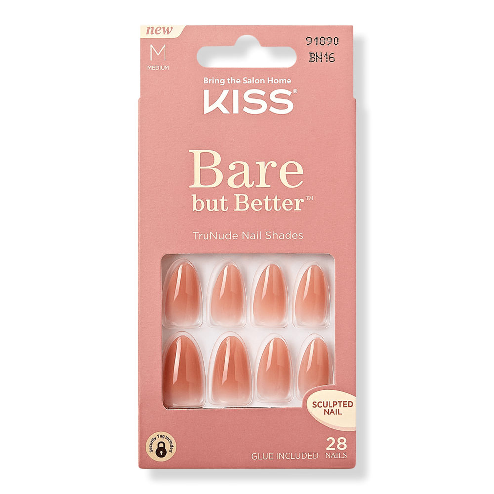 Kiss Bare But Better Nude Nails - Fairest Nude