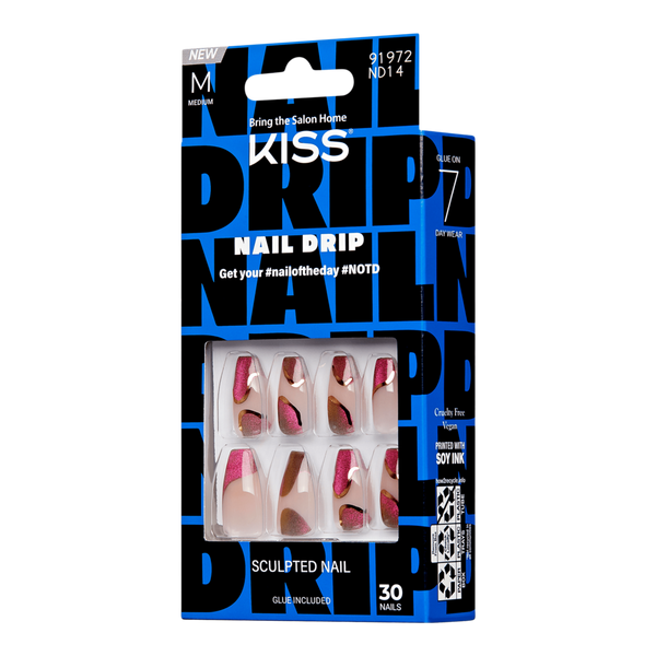 Kiss Nail Drip Glue-On Fake Nails #3