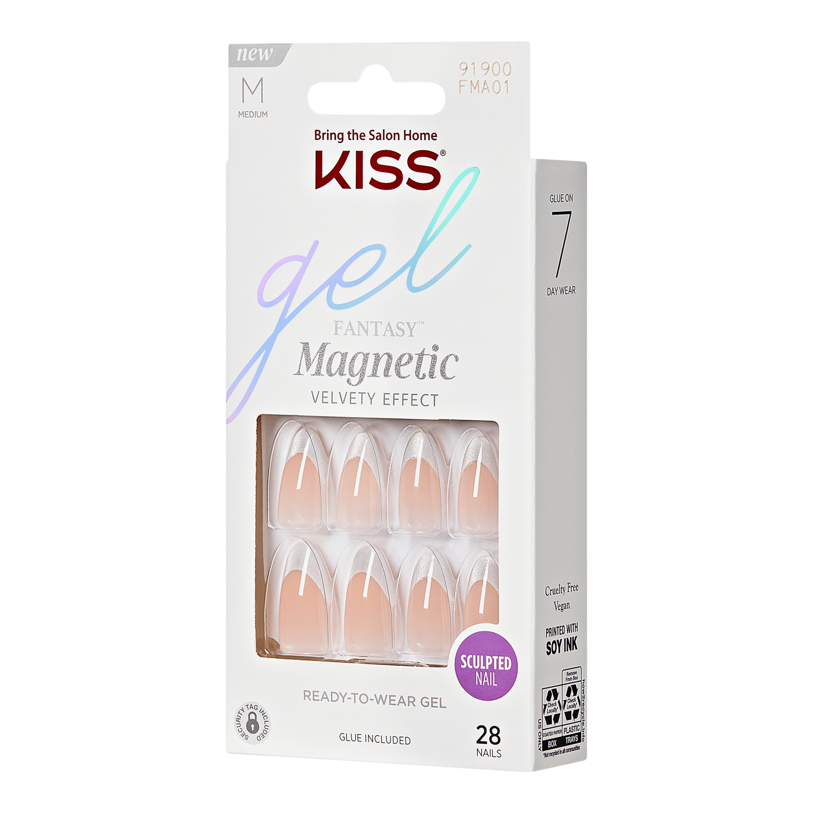 Kiss - North Coast Gel Fantasy Magnetic Press-On Nails